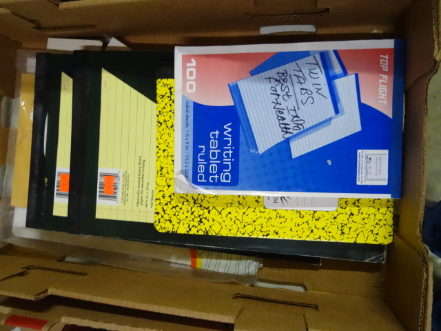 lot 264 image: Misc Note Books and Office Supplies