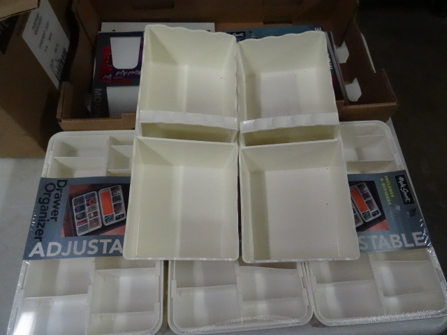 lot 279 image: 6 Condiment Caddies, 6 Cupboard Clips,