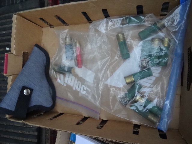 lot 342 image: Pistol Holster, Misc Shot Gun Shells 16 Ga