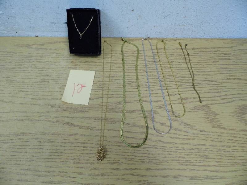 lot 12 image: Necklaces