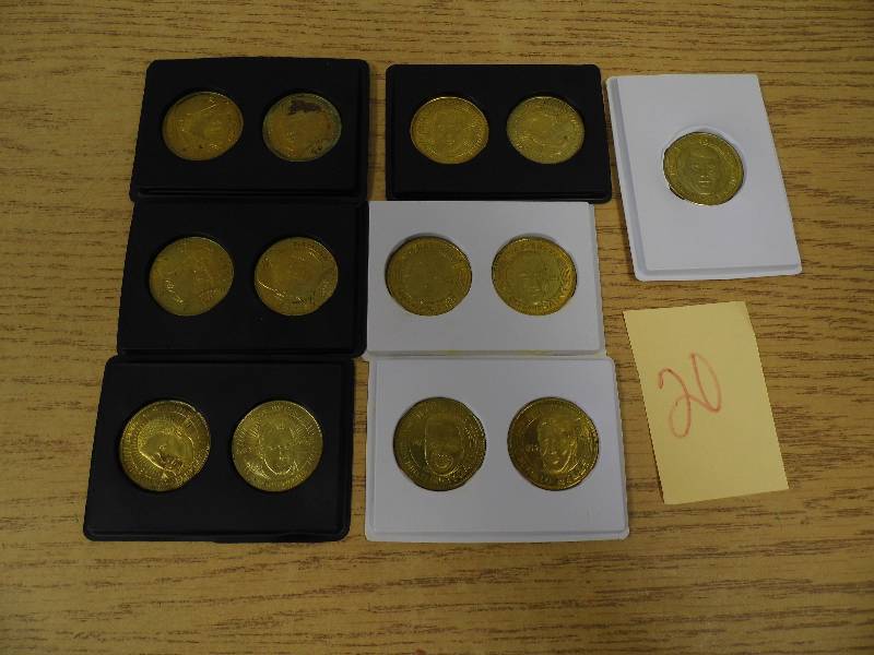 lot 20 image: Commemoravtive Sports Coins