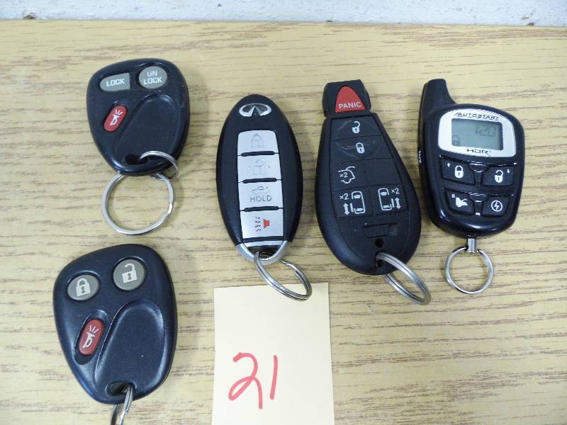 lot 21 image: Key Fobs