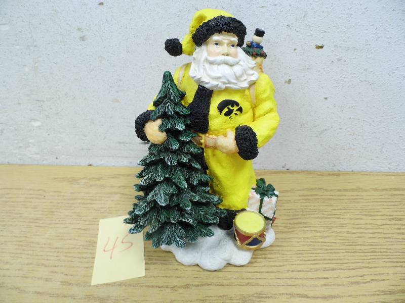 lot 45 image: Santa Figure - Iowa State
