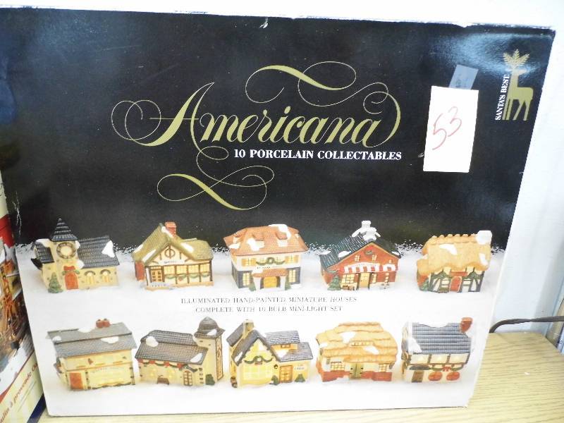 lot 53 image: 10 Pc Village