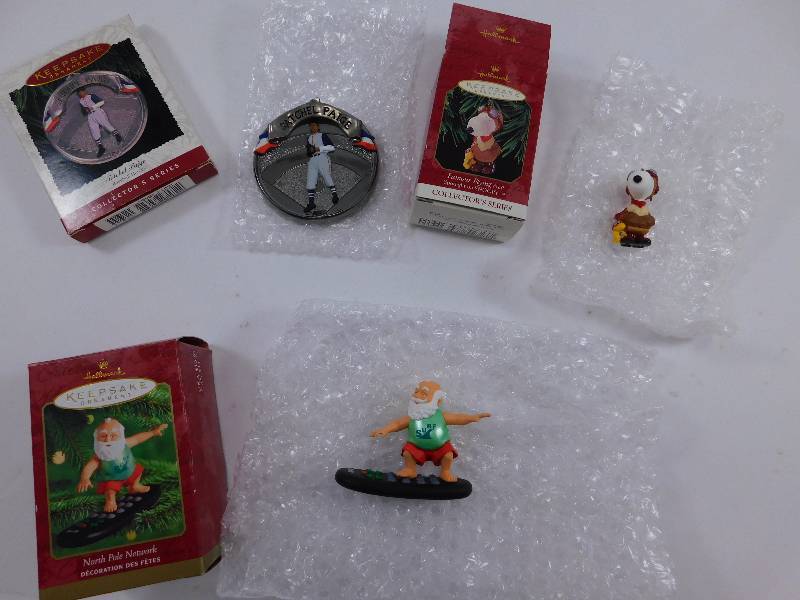 Lot of 3 Antique Christmas Tree Ornanments