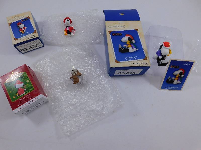 Lot of Christmas Ornaments Collectors Series