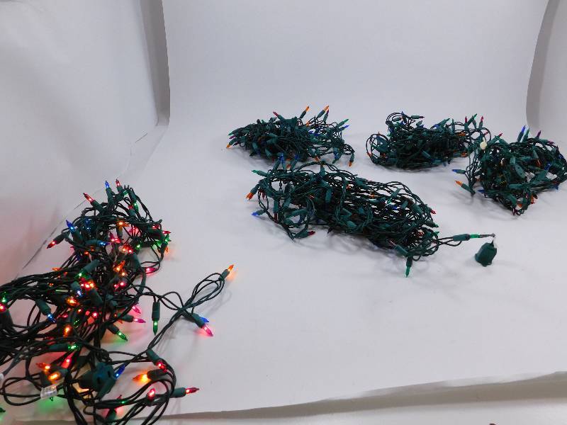 Lot of Multiple Christmas Lights