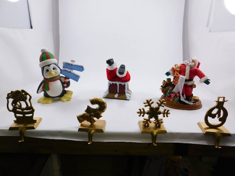 Lot of Various Christmas Decorations