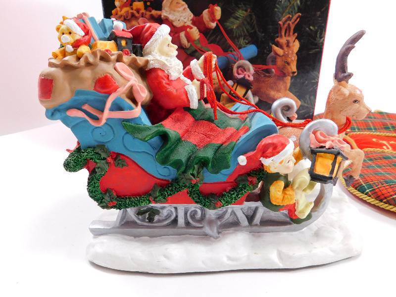 Santa Claus Figurine  Stockings