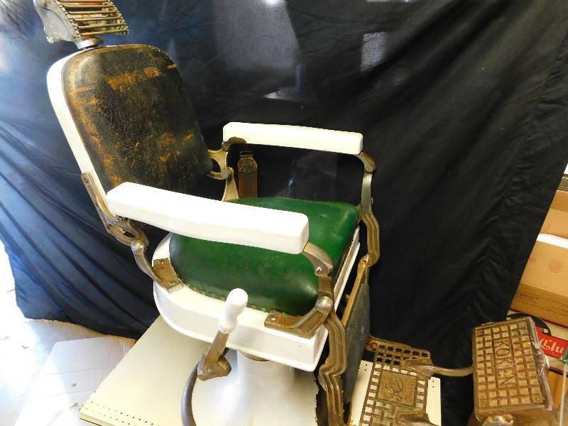 Vintage Koken Barbers Chair
