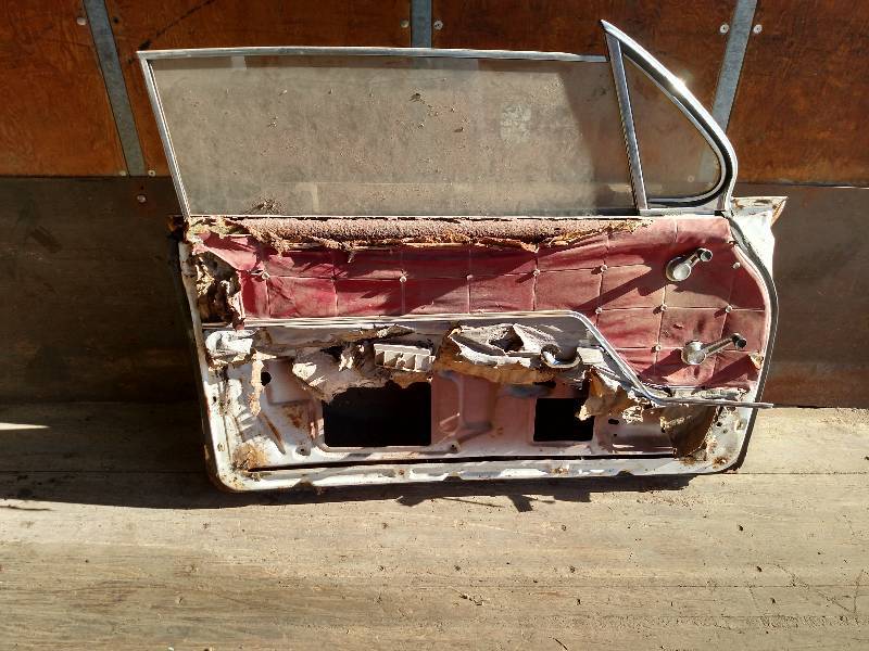 lot 55 image: 1962 Chev. Left Door...