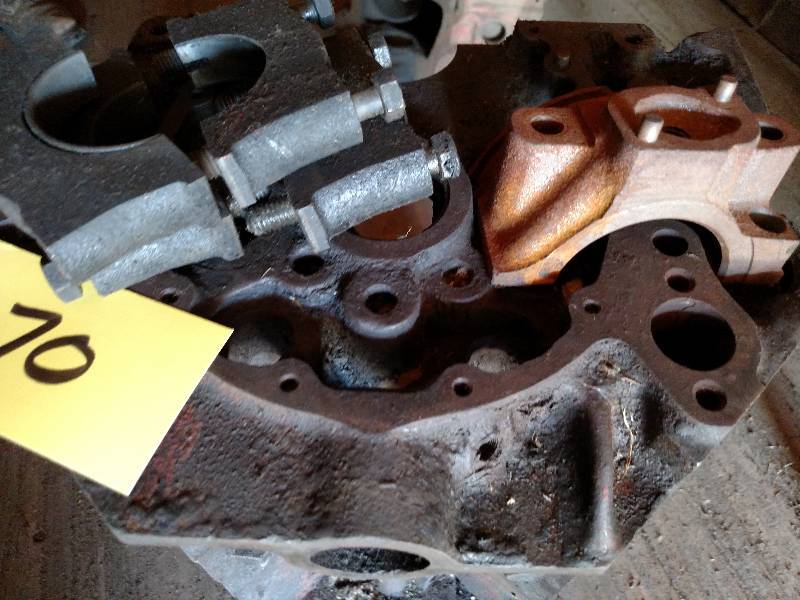 lot 70 image: Chev. Engine Block...
