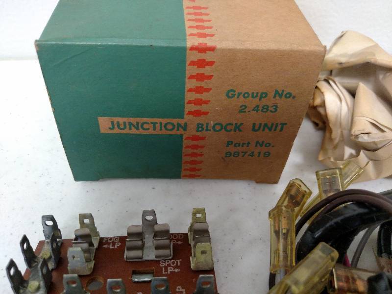 lot 3 image: 1956 Chev. Junction Box Unit, NOS...