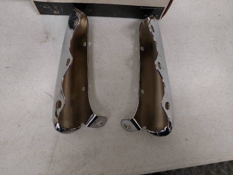 lot 112 image: Pr. 1961 Chev. Bumper Guards, NOS...