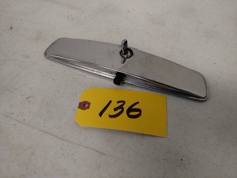 lot 136 image: 1962 Chev. Rearview Mirror...