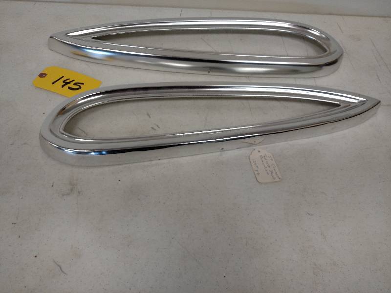 lot 145 image: Pair of 1959 Chev. Taillight Bezels...