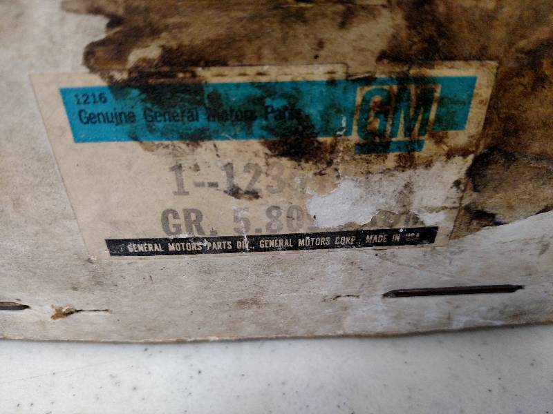 lot 148 image: 1971 Chev. Rear Brake Drum, NOS...