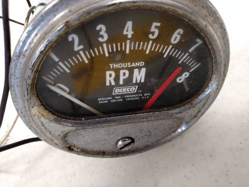 lot 217 image: Dixco Model 97 Tachometer, 8000 RPM...