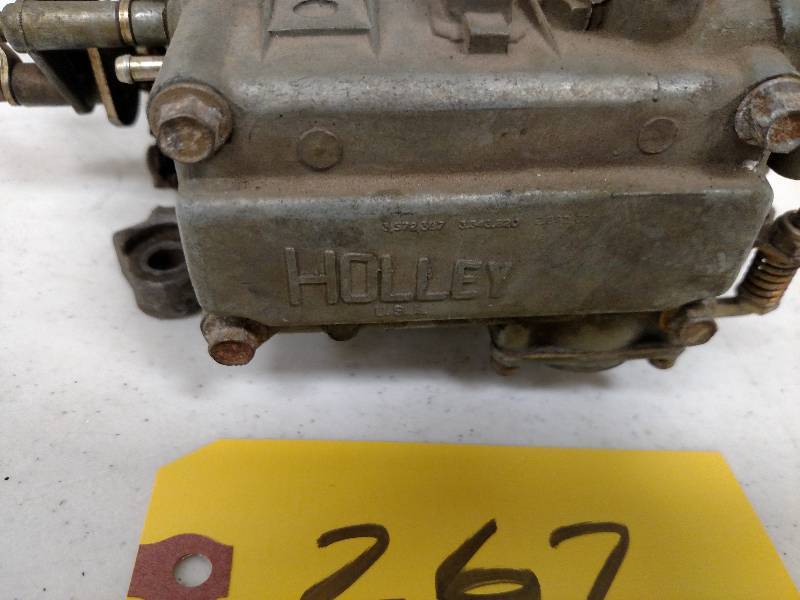 lot 267 image: Holley 4 bbl Carb...
