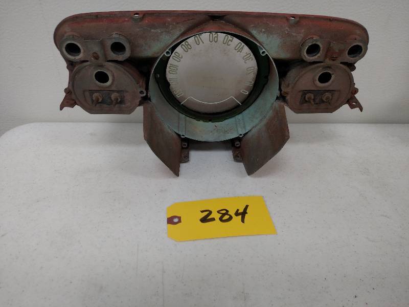 lot 284 image: 57 Chev. Gauge Cluster...