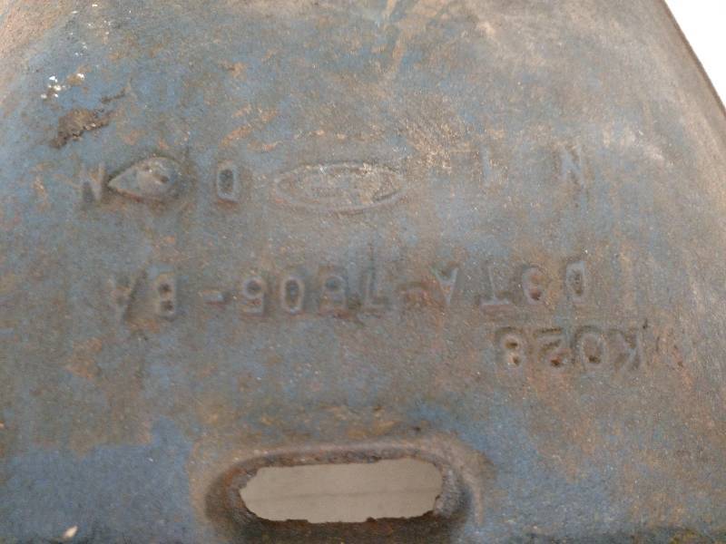 lot 411 image: Ford Bellhousing Casting # KO28 D9T...