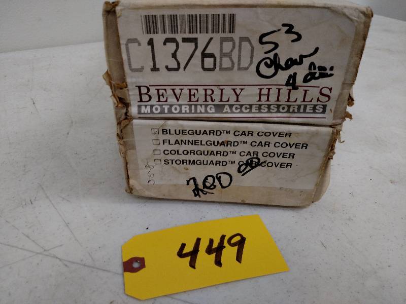 lot 449 image: Beverly Hills Car Cover #1376 Fits ...