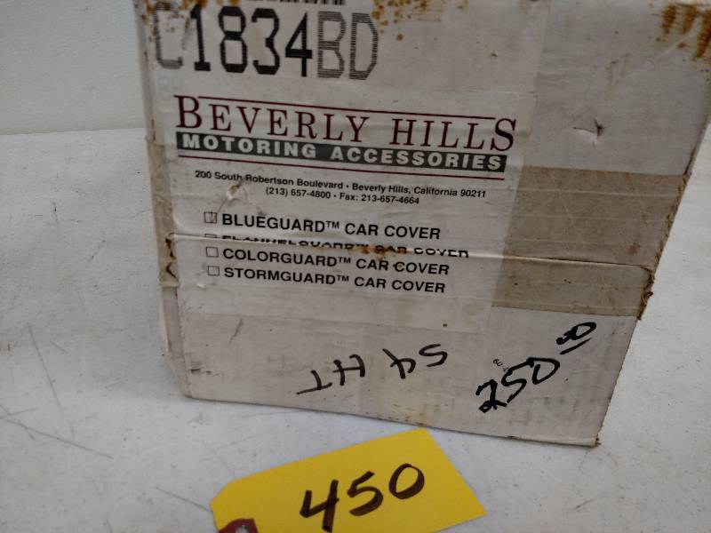 lot 450 image: Beverly Hills Car Cover #1834...