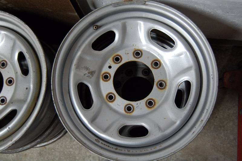 Four Ford Steel Rims