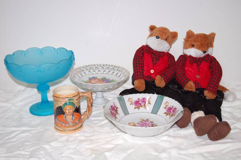 Glassware and Fancy Foxes
