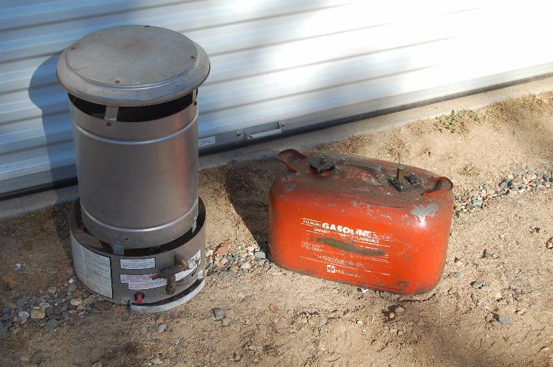 Boat Gas Can and Propane Heater