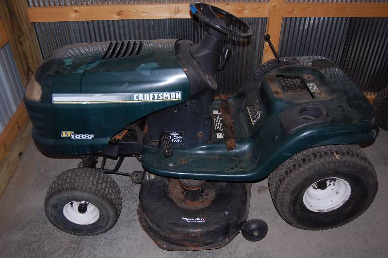 Craftsman Riding Lawn Mower For Parts