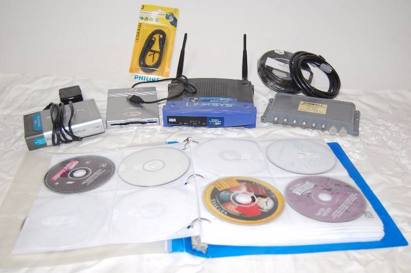 Misc Computer Accessories and Assorted Music CDs