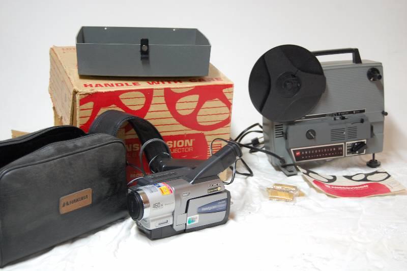 Movie Projector and Video Camera