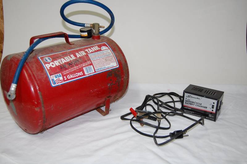 Portable Air Tank and Battery Charger