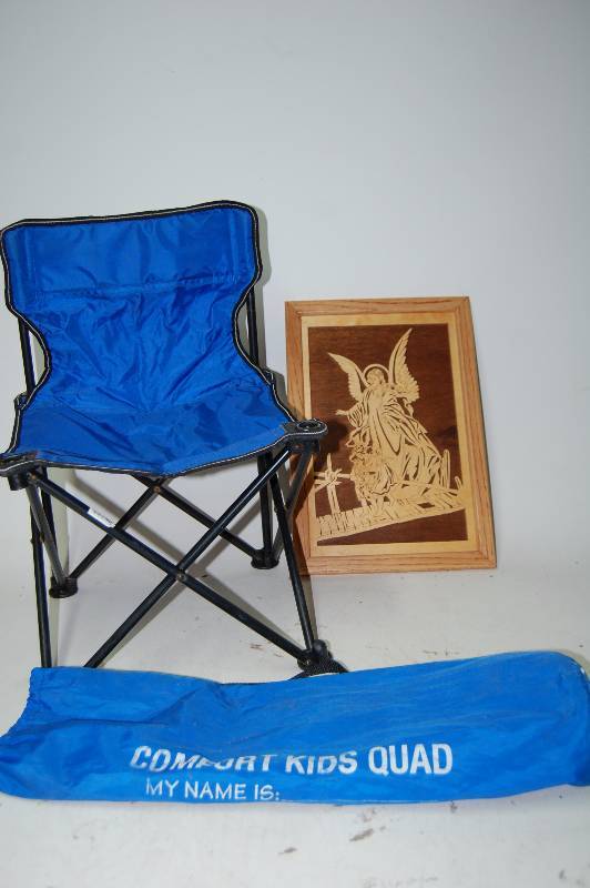 Wooden Picture and Kids Chair