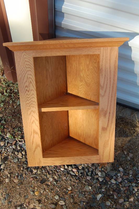 Hanging Wooden Corner Shelf