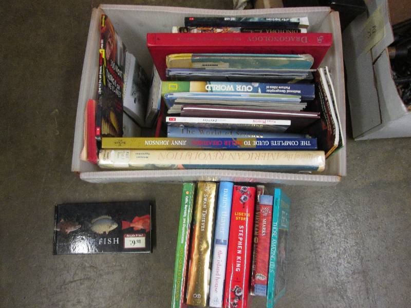 Large Box of Assorted Books...