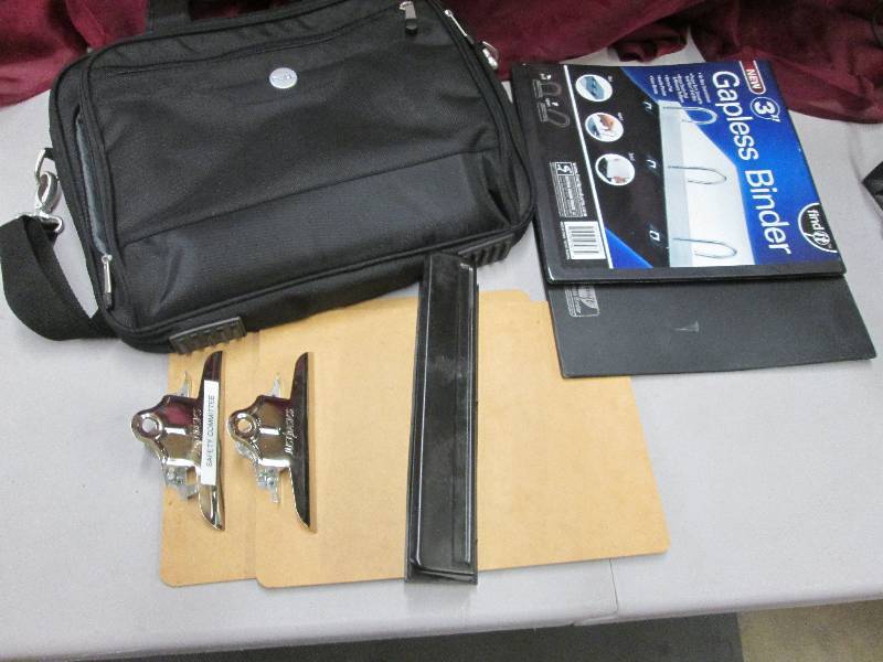 Dell Laptop Tote, 2 Clipboards, 3 H...
