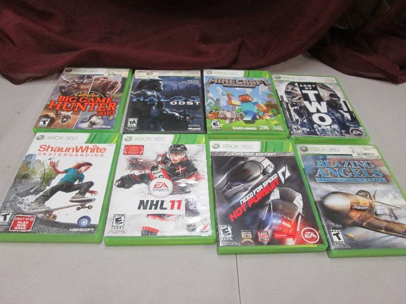 Lot of 8 XBox 360 Games...