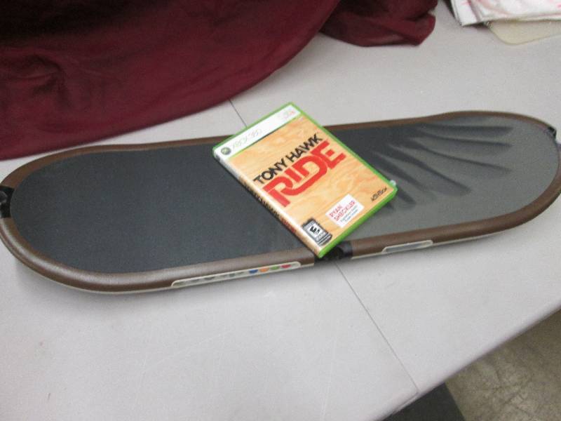 XBox 360 Tony Hawk Ride Game with B...