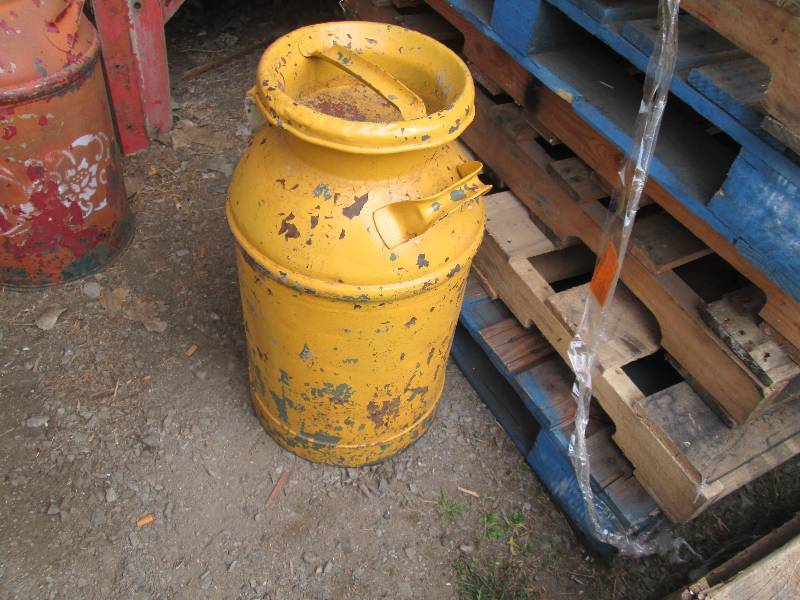 Gold Painted Milk Can...