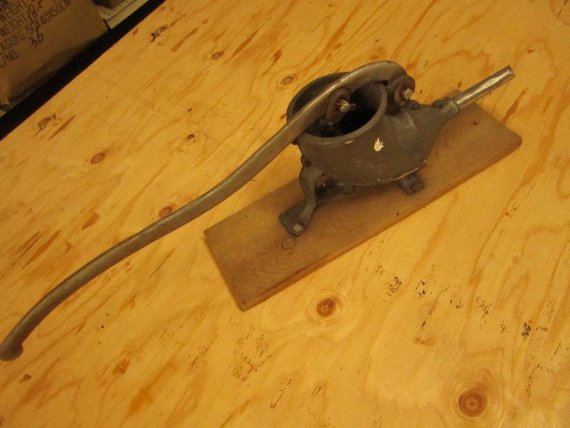 Sausage stuffer...