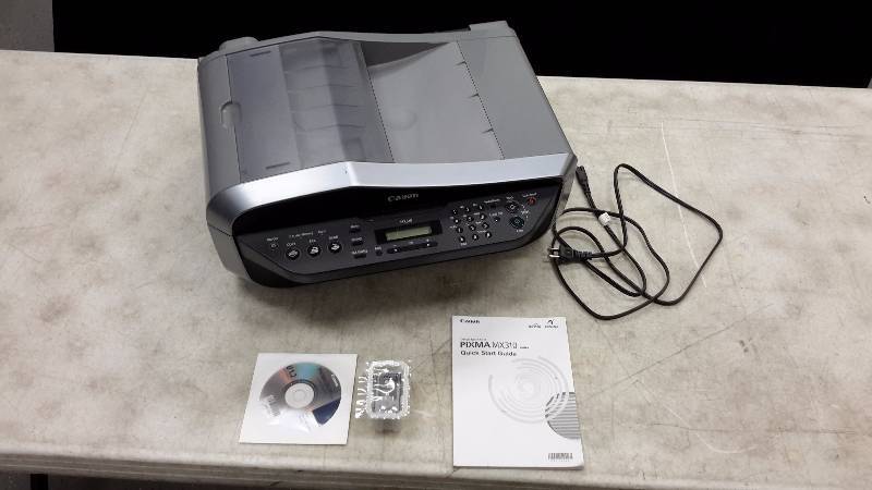 lot 39 image: Canon home printer  scanner
