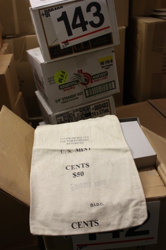 288 Canvas Coin Bags -