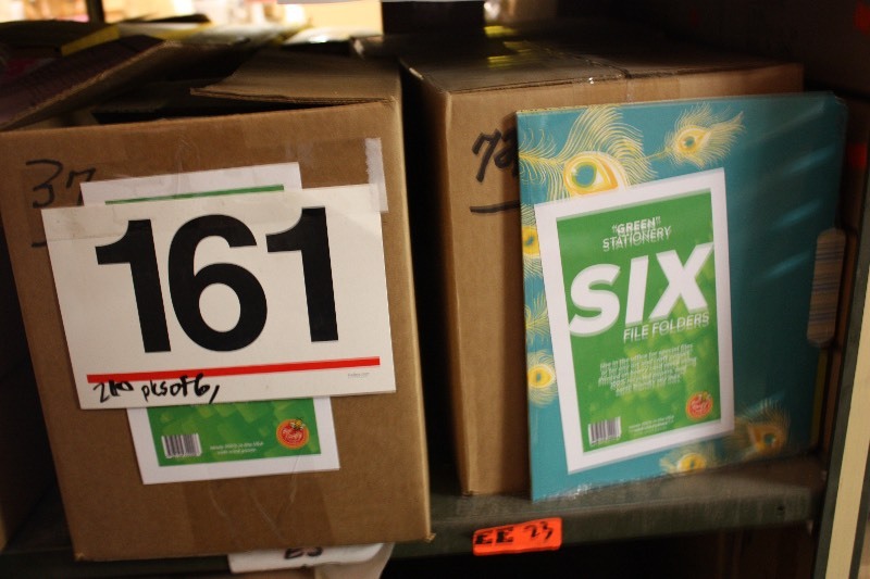 210 packs of 6 Eco-Green File Folders