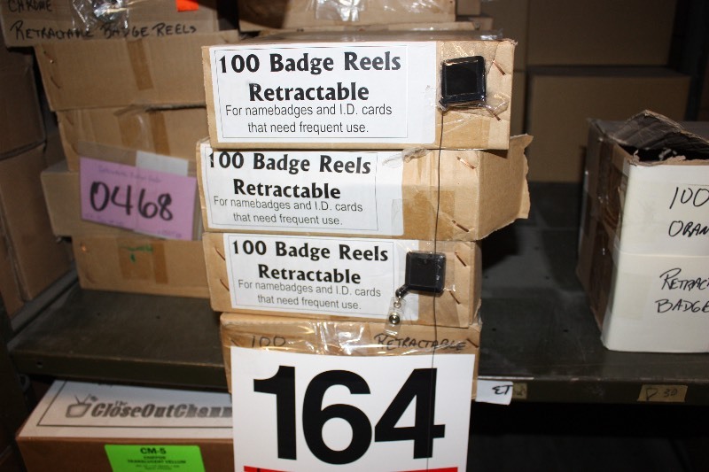 2400 Retractable Badge Reels Assorted Colors