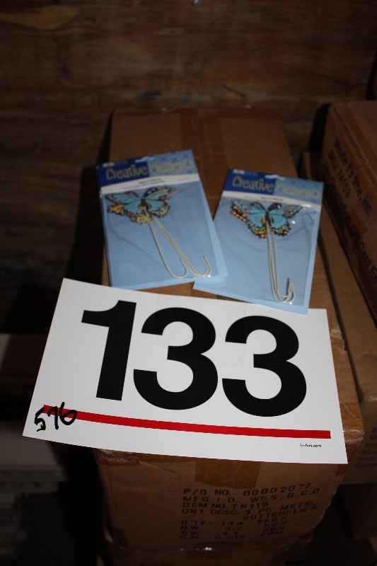 4 cases of  metal Butterfly picks.   3 per package.