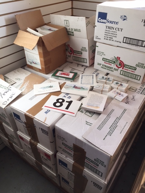 30 cases  Card prints.