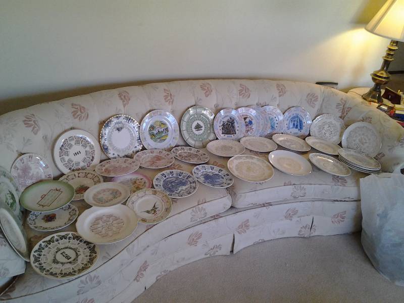 Collection Of Calendar Plates (38 Total)