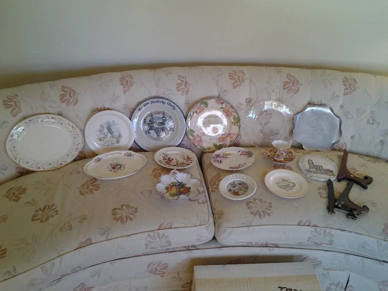 Franciscan Desert Rose & Other Floral Plates
